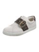 Fendi Zucca FF Logo Leather Sneakers