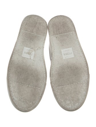 Fendi Zucca FF Logo Leather Sneakers