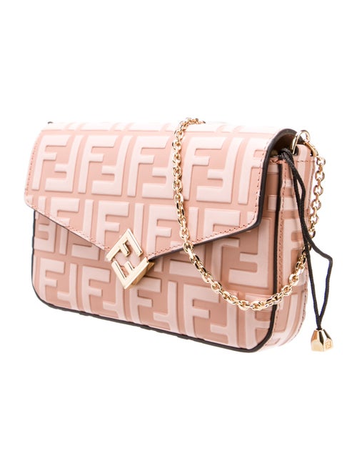 Fendi Zucca FF Diamonds Wallet on Chain