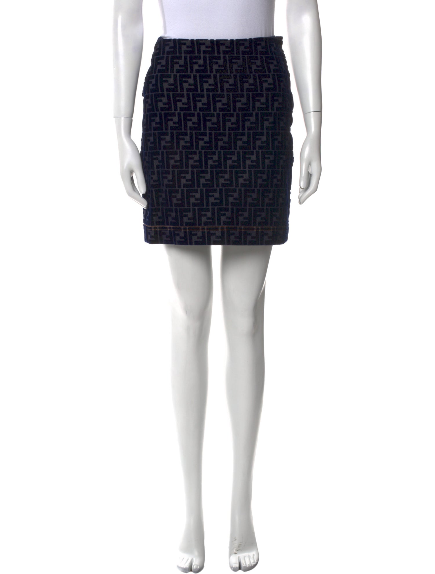 Fendi Nylon Mini Skirt