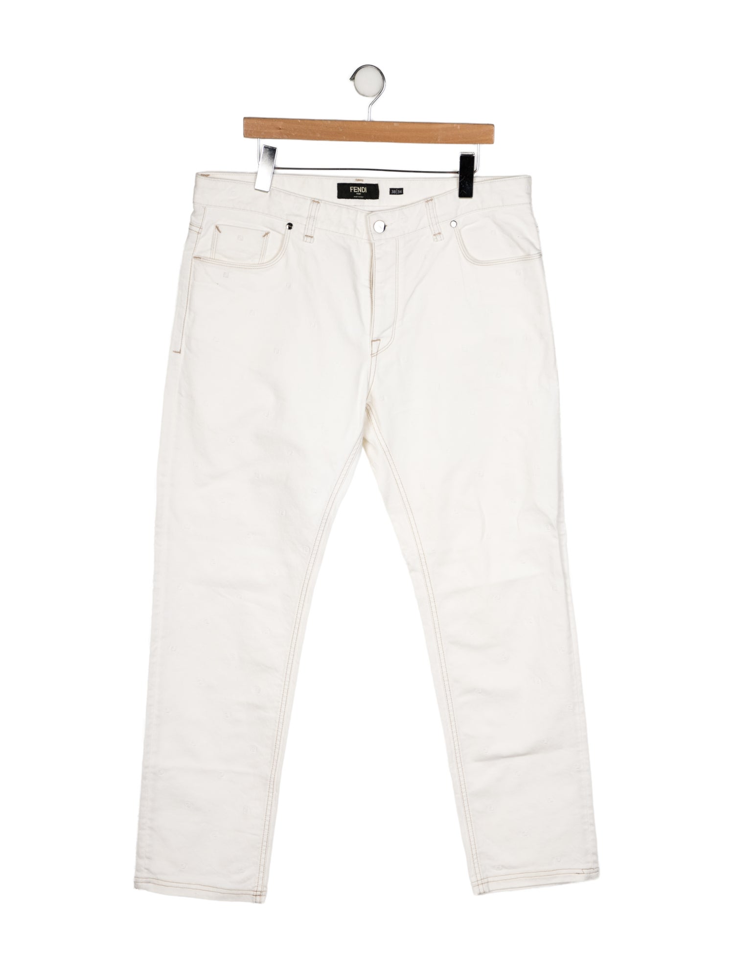 Fendi Straight-Leg Jeans