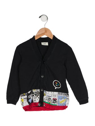 Fendi Printed Cardigan