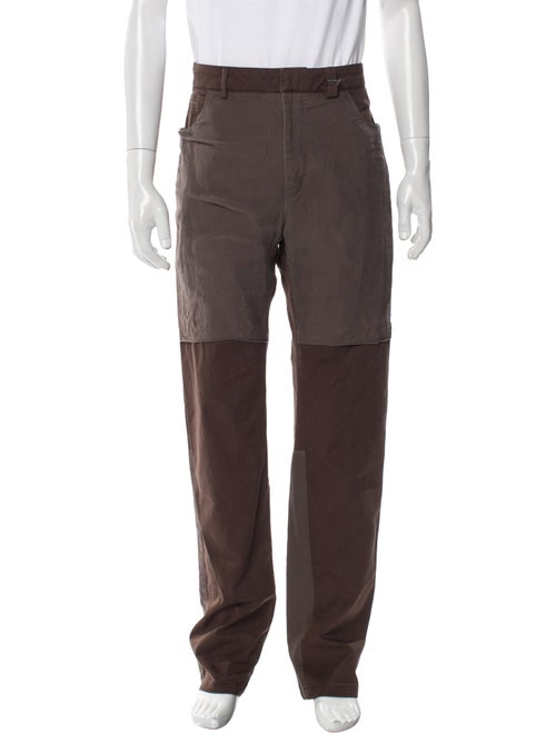 Fendi Colorblock Pattern Cargo Pants