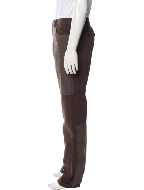 Fendi Colorblock Pattern Cargo Pants