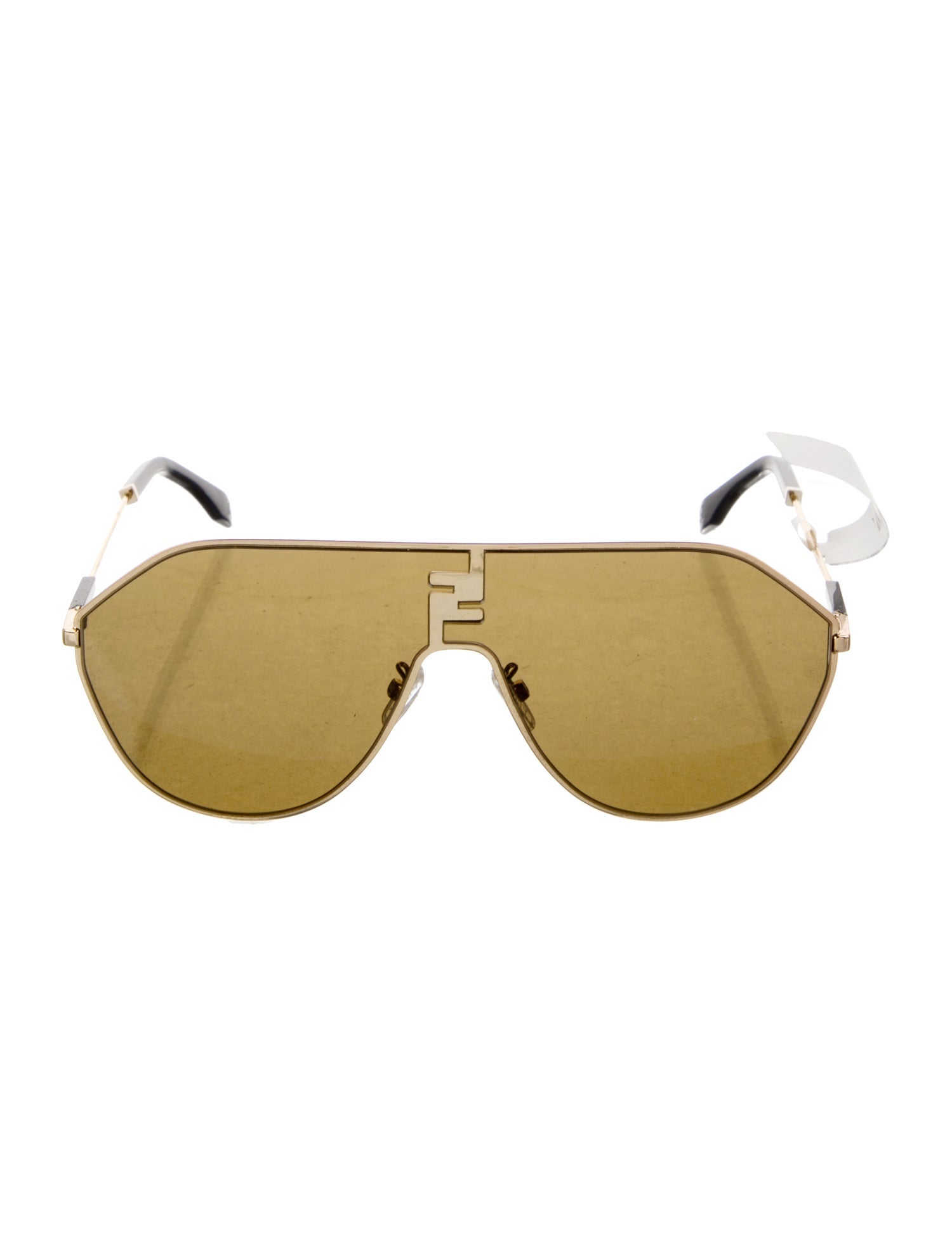 Fendi Shield Tinted Sunglasses
