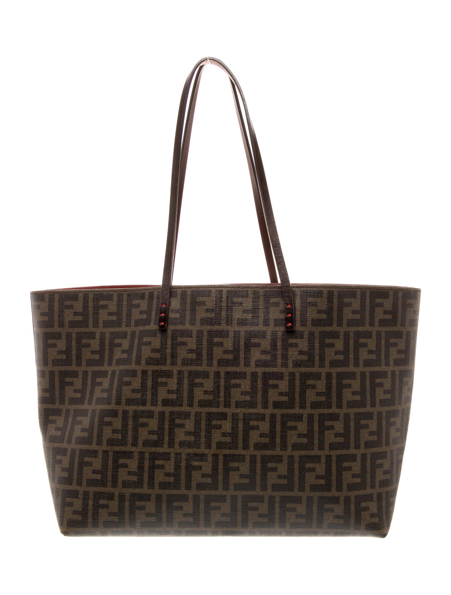 Fendi Zucca FF Roll Tote