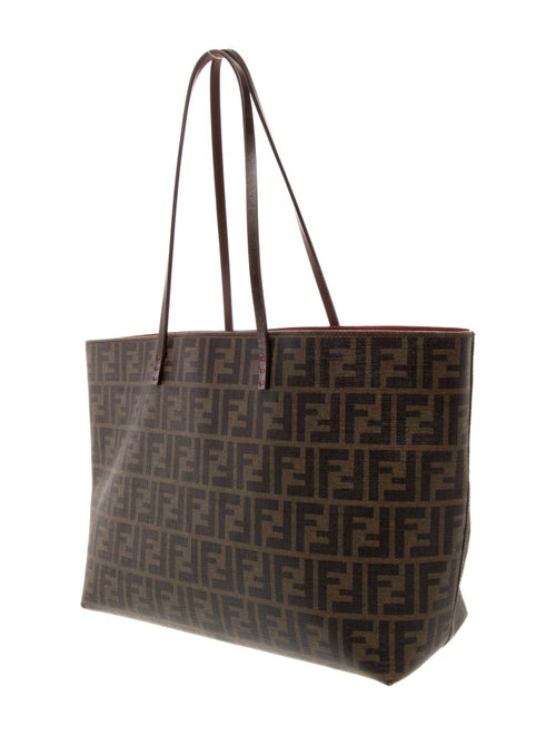 Fendi Zucca FF Roll Tote
