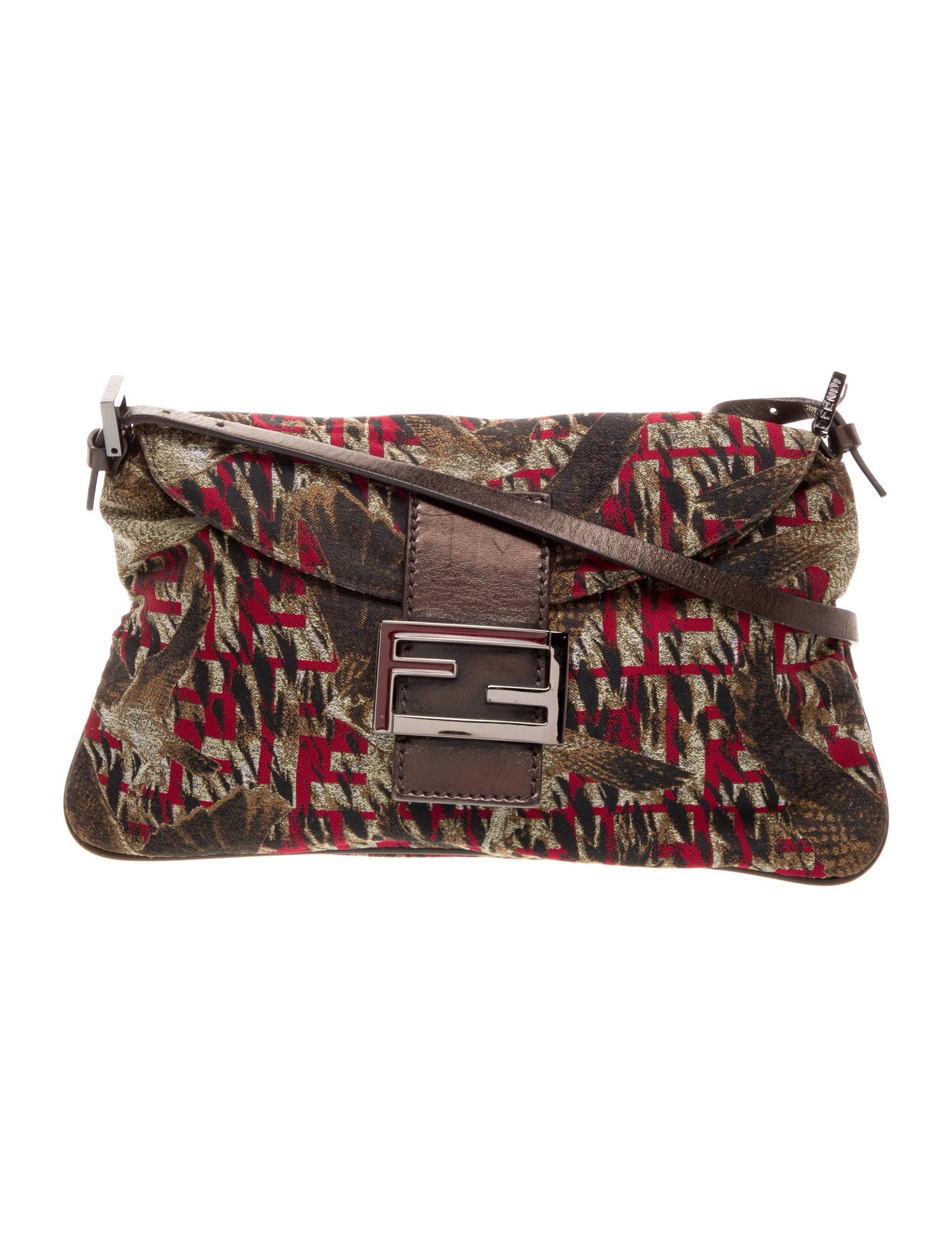 Fendi Zucca FF Shoulder Bag