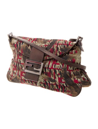 Fendi Zucca FF Shoulder Bag