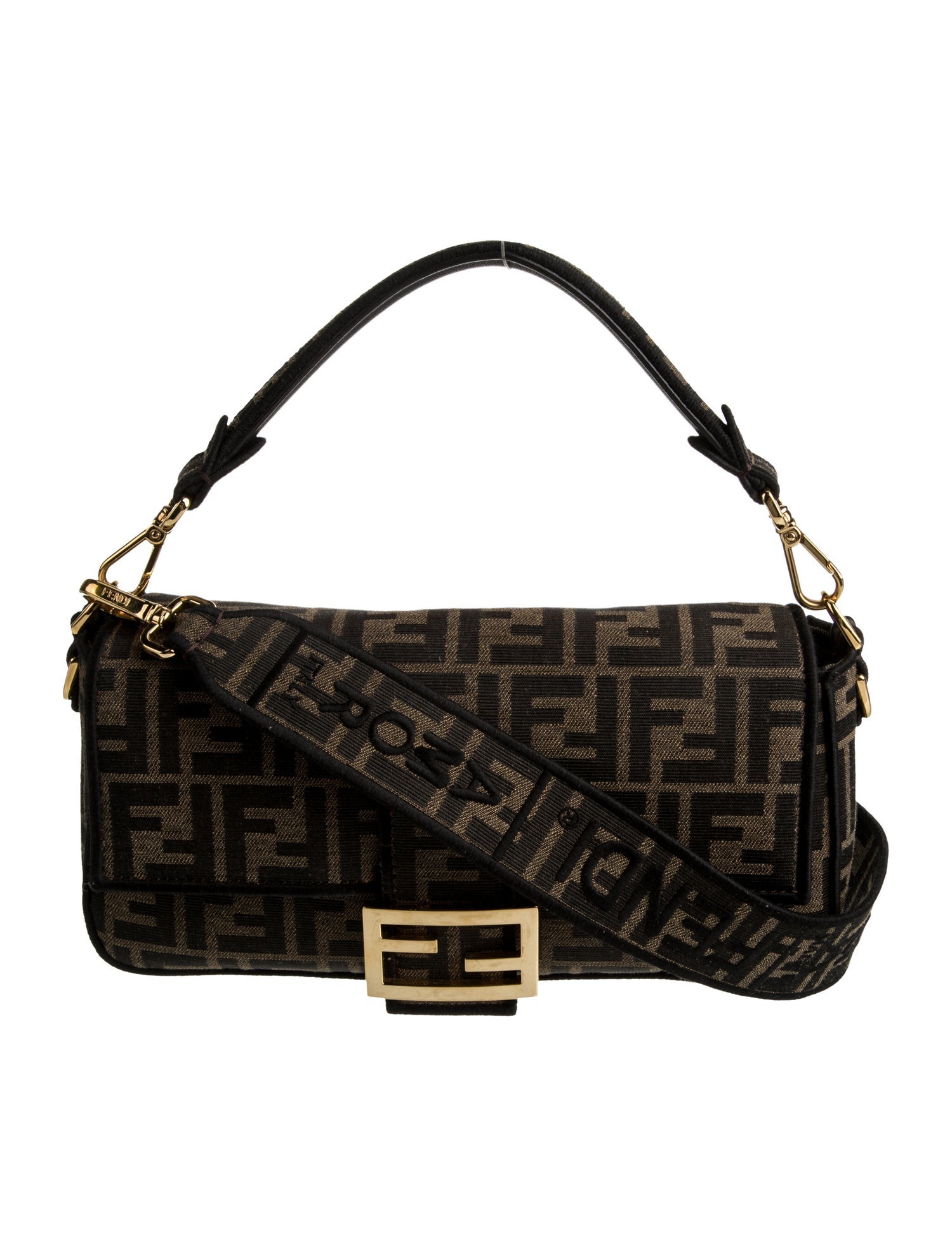 Fendi Zucca FF Baguette Medium