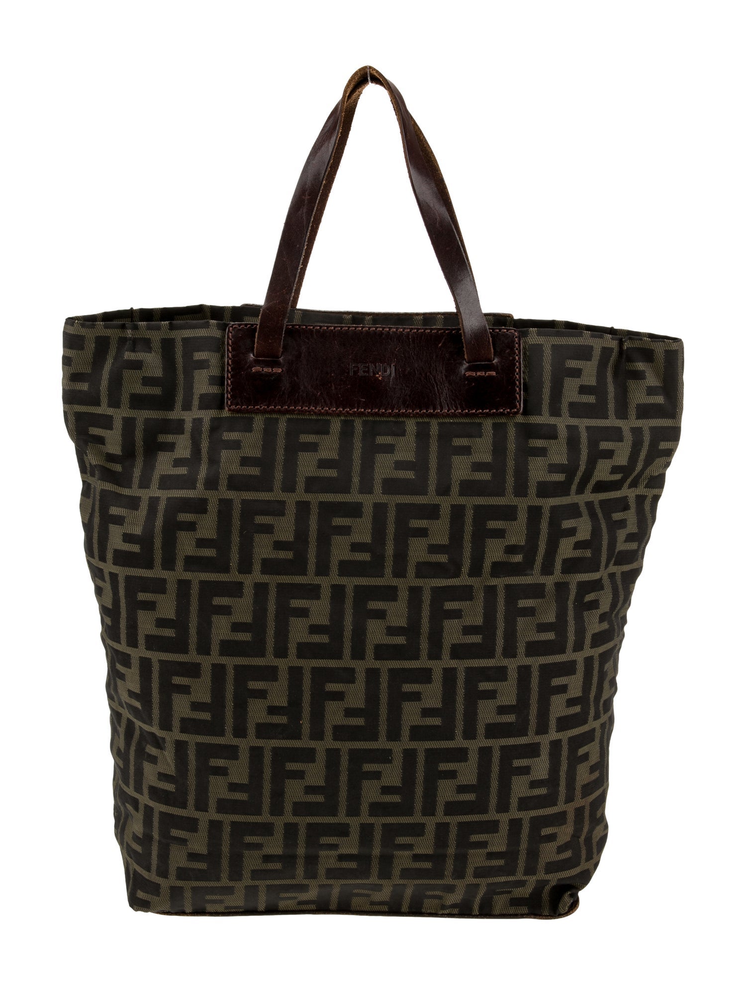Fendi Zucca FF Tote Vintage