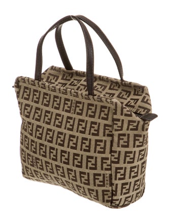 Fendi Canvas Top Handle Bag