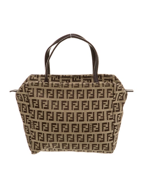 Fendi Canvas Top Handle Bag