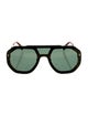 Fendi Fabulous Zucca FF Logo Sunglasses