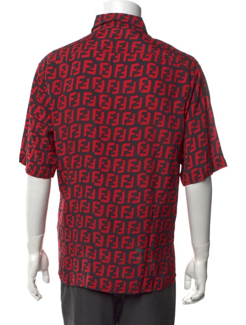 Fendi Zucca FF Logo Printed Shirt