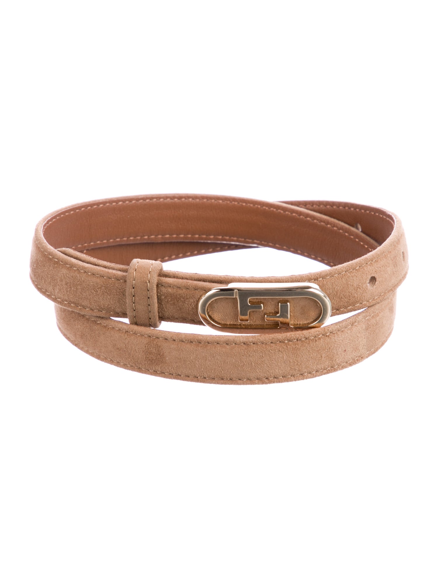 Fendi Skinny Suede Belt Kit