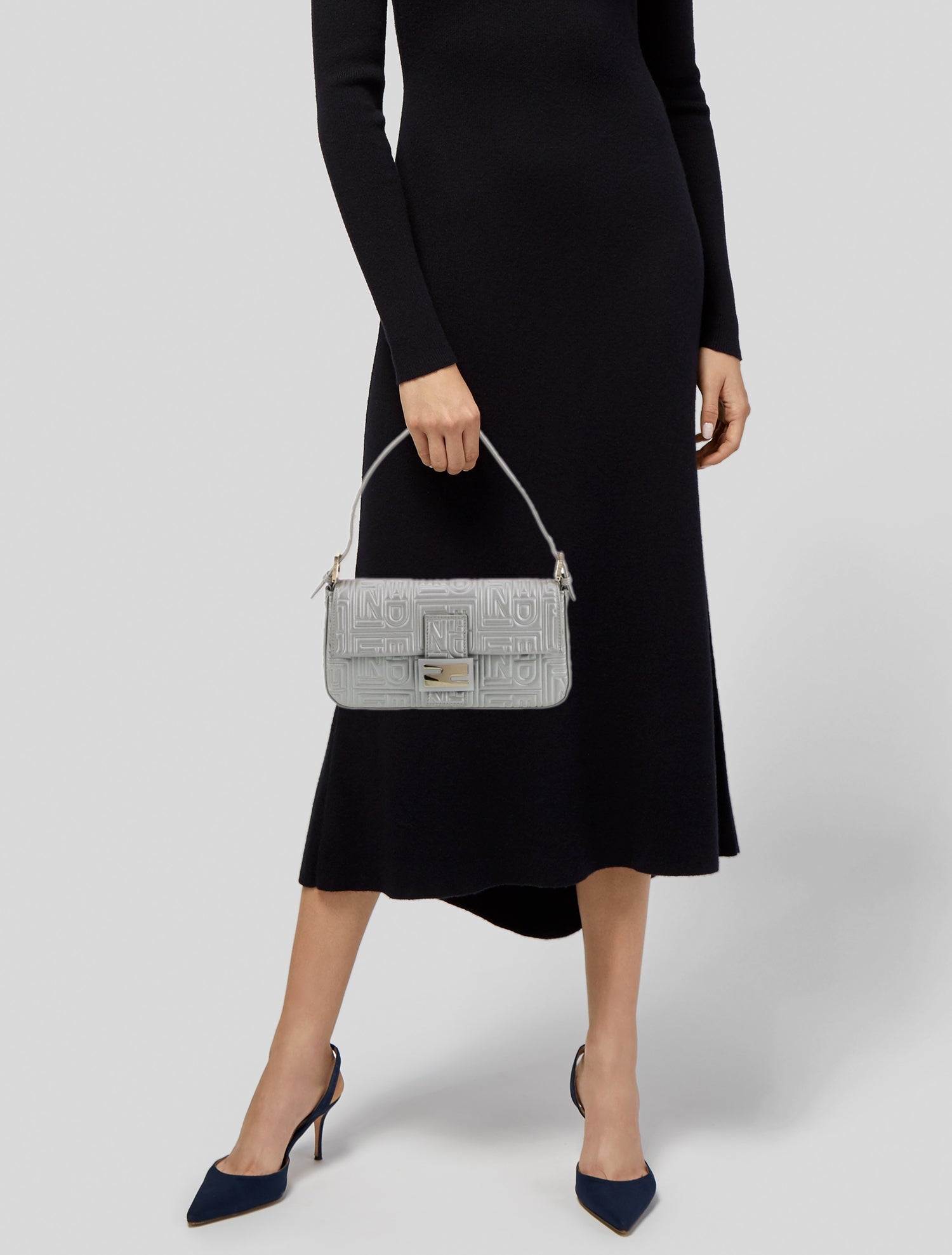 Fendi Leather Baguette