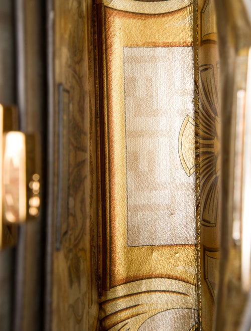 Fendace Leather Versace Peekaboo Medium