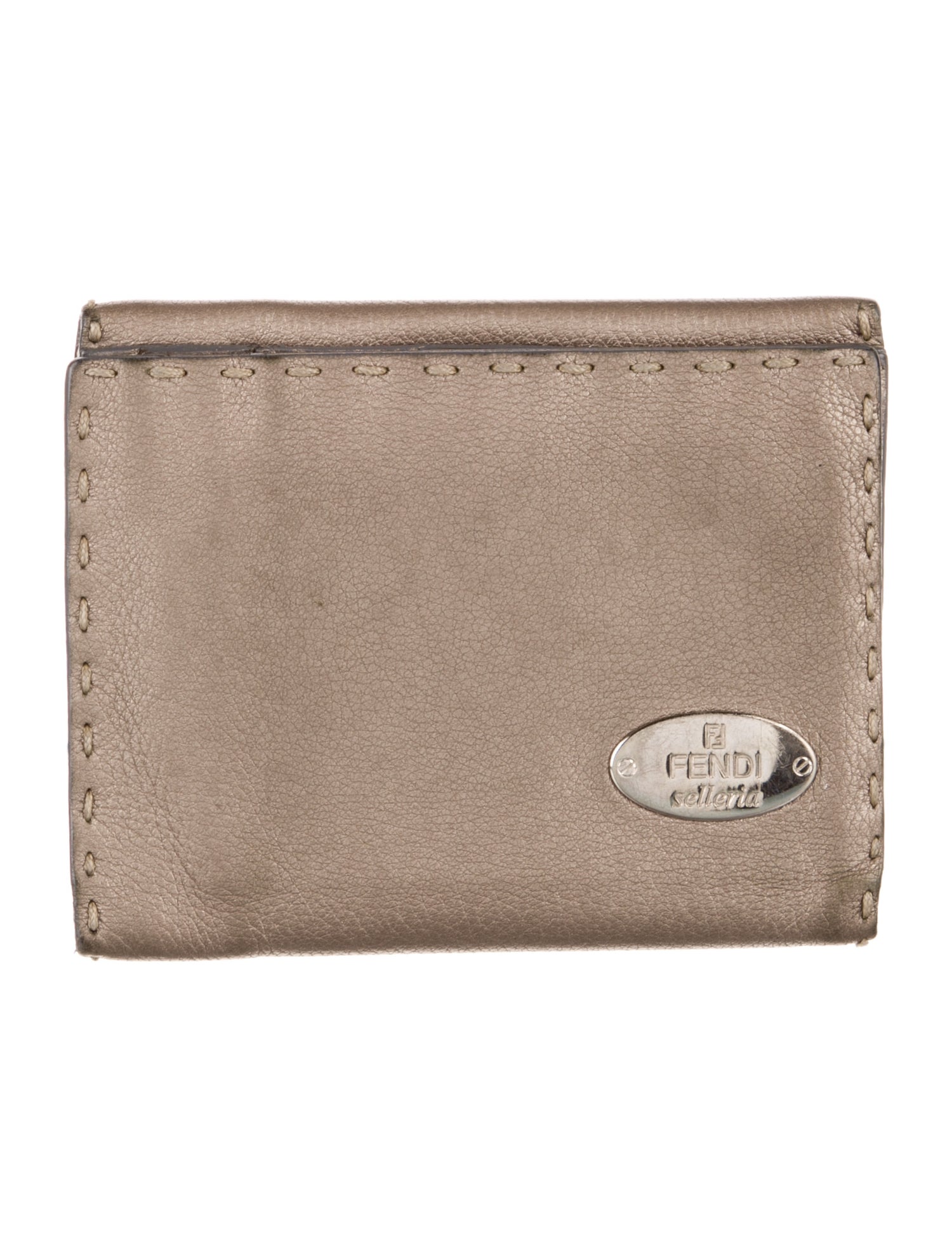 Fendi Vintage Leather Bifold Wallet