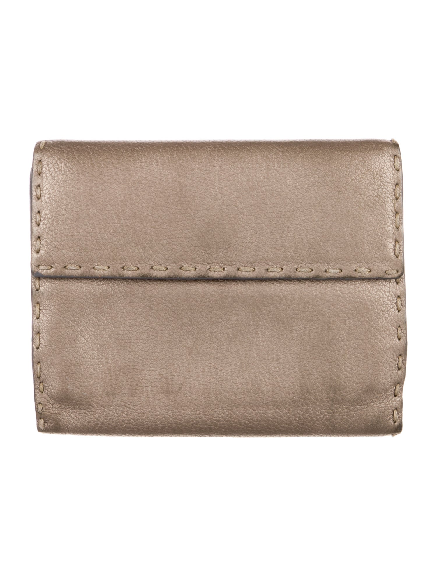 Fendi Vintage Leather Bifold Wallet
