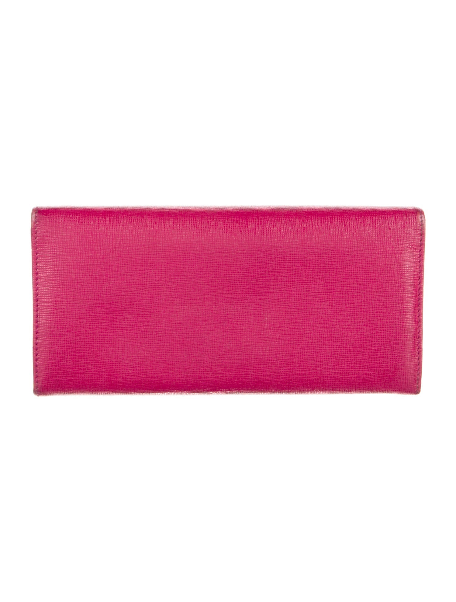 Fendi Leather Continental Wallet