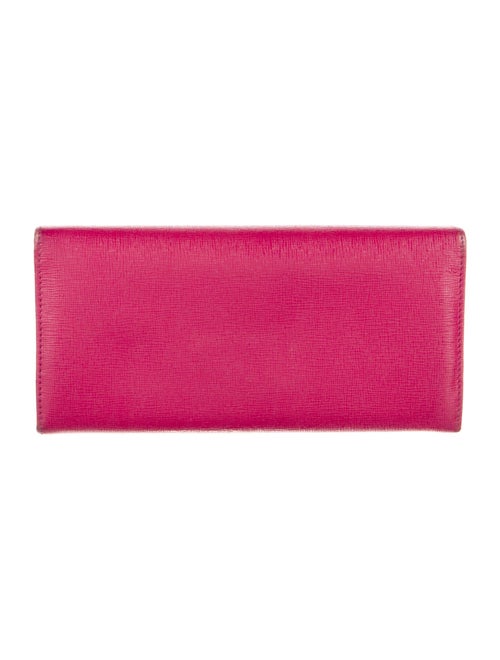 Fendi Leather Continental Wallet