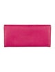 Fendi Leather Continental Wallet