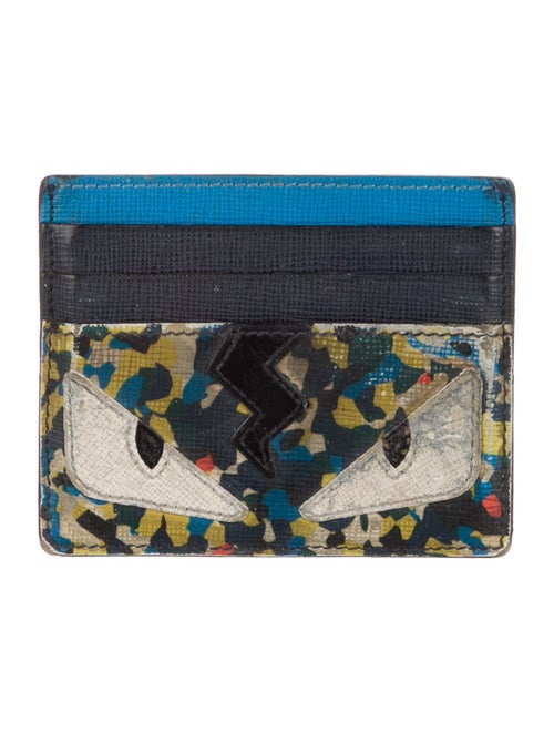 Fendi Monsters Motif Leather Wallet