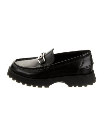 Fendi Leather Loafers