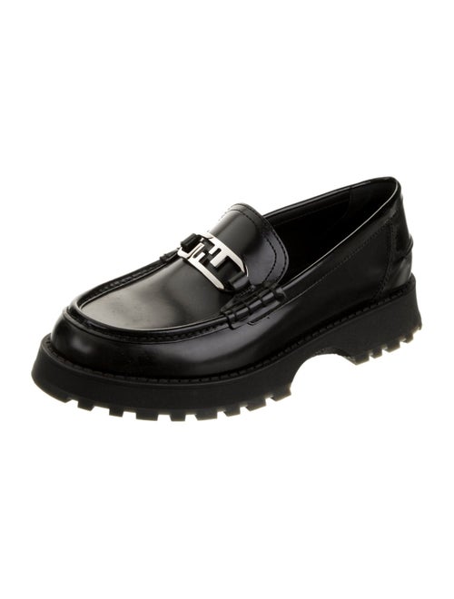 Fendi Leather Loafers