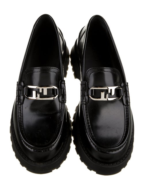 Fendi Leather Loafers