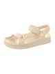 Fendi Zucca FF Logo Rubber Sandals