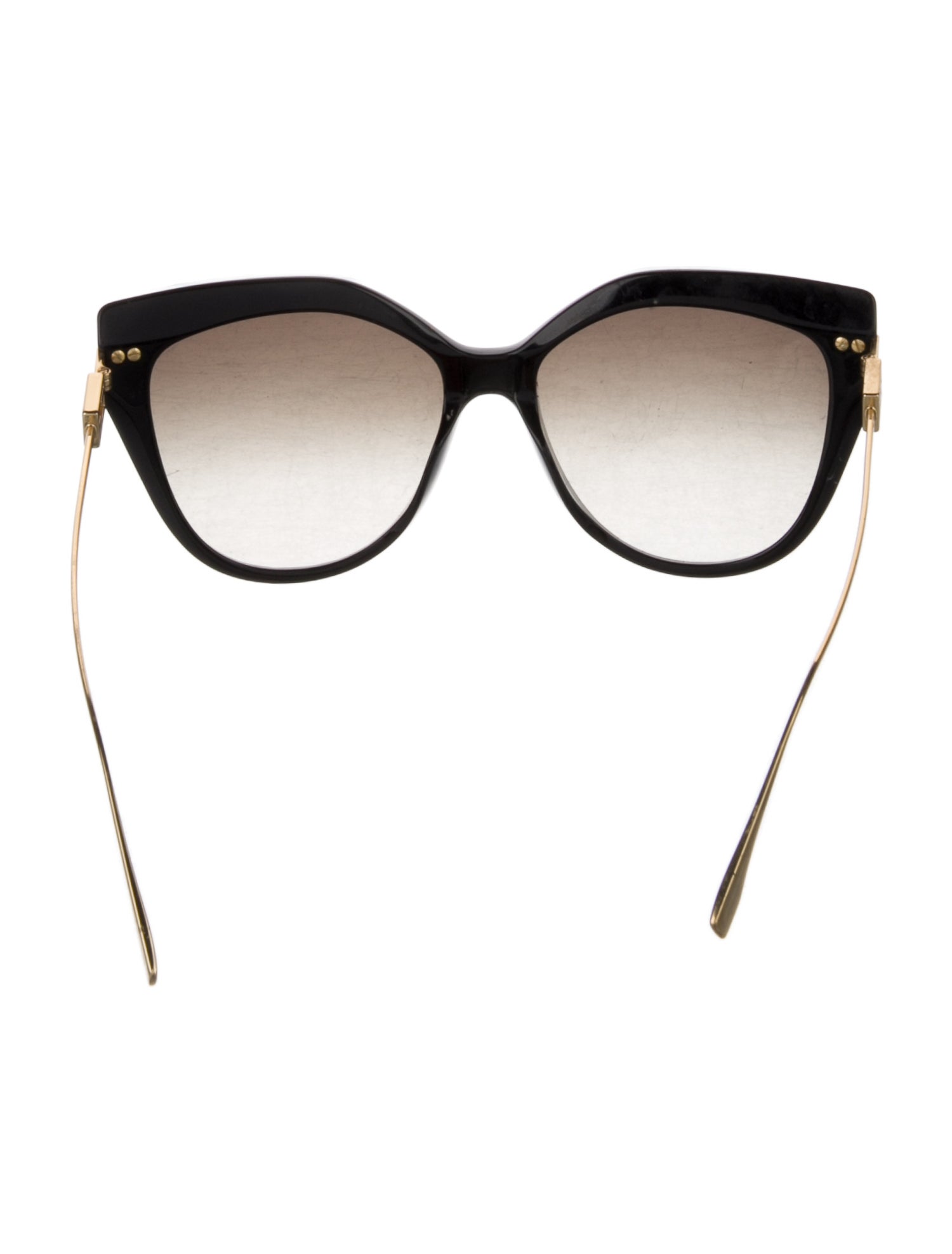 Fendi Signature Logo Cat-Eye Sunglasses