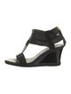 Fendi Patent Leather T-Strap Sandals