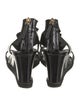 Fendi Patent Leather T-Strap Sandals