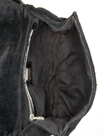 Fendi Velvet Shoulder Bag