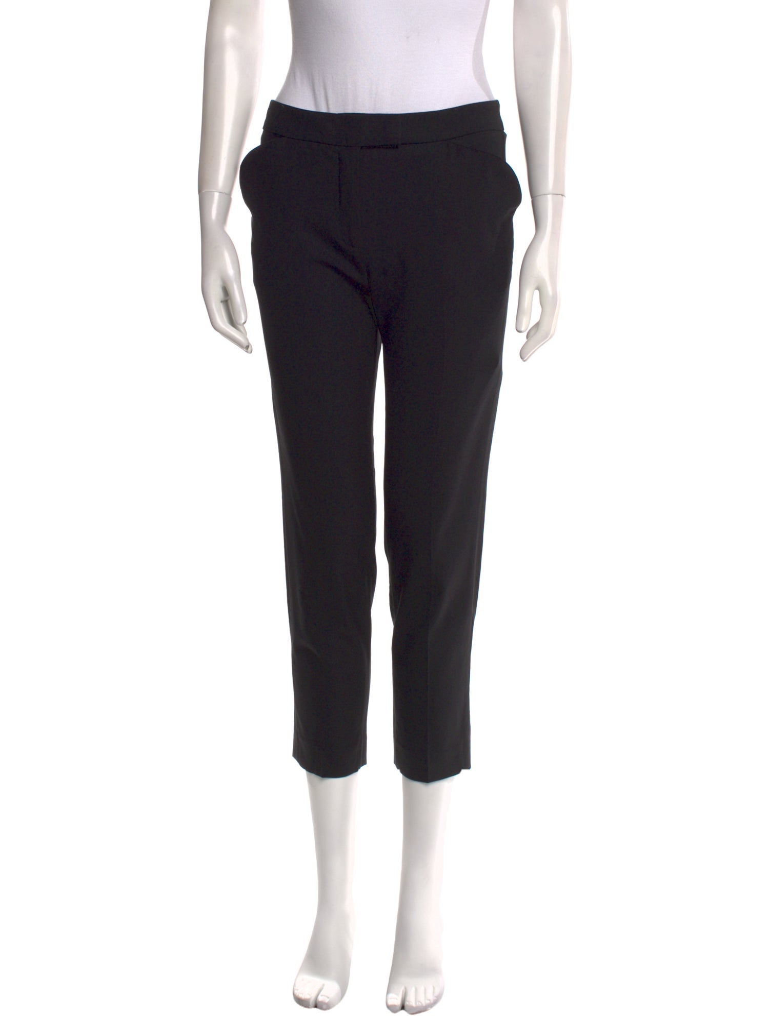 Fendi Virgin Wool Skinny Leg Pants
