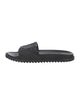 Fendi Zucca FF Logo Rubber Slides