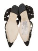 Fendi Zucca FF Logo PVC Slingback Flats
