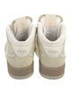 Fendi Zucca FF Logo Leather Sneakers