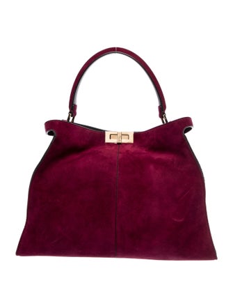 Fendi Suede Peekaboo X-Lite Large