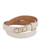 Fendi Skinny Leather Belt
