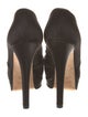 Fendi Satin Bow Accents Pumps