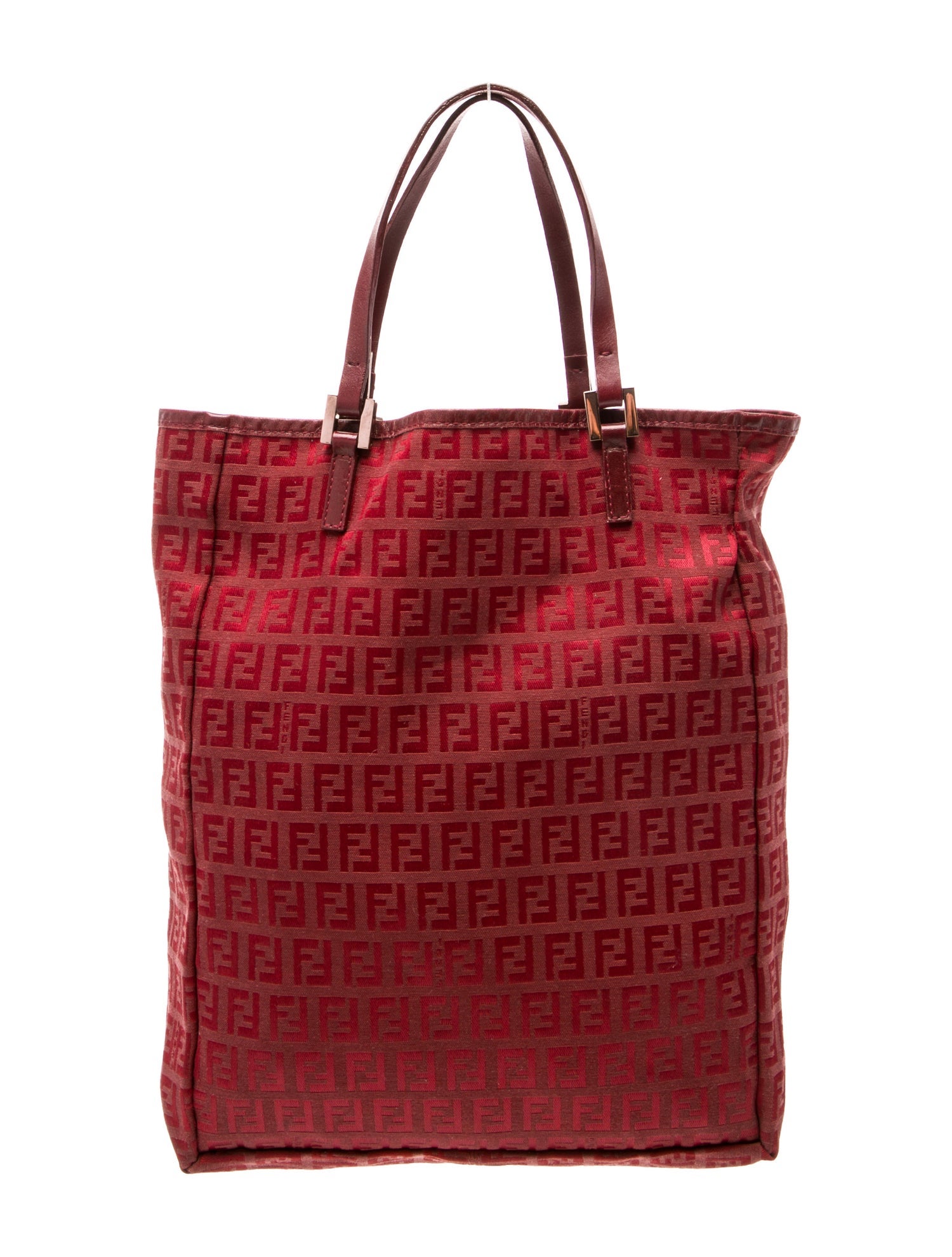 Fendi Zucchino FF Roll Tote