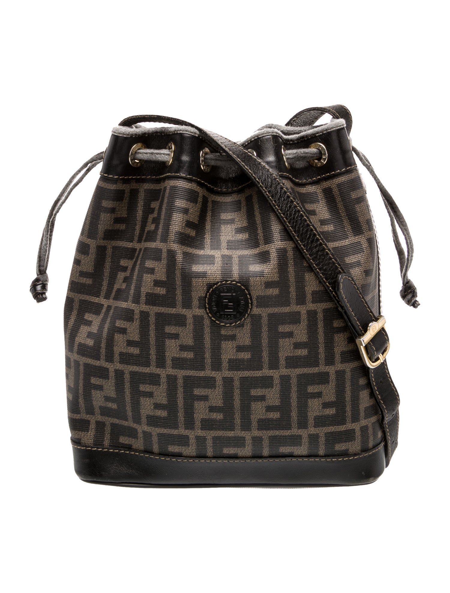 Fendi Zucca FF Bucket Bag