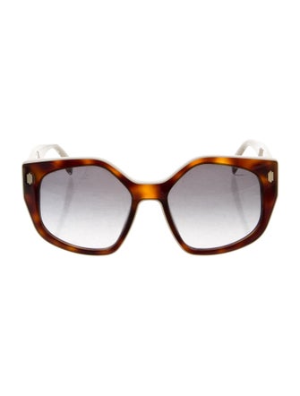 Fendi Oversize Gradient Sunglasses
