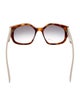 Fendi Oversize Gradient Sunglasses