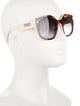 Fendi Oversize Gradient Sunglasses