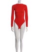 Fendi x Skims Nylon Crew Neck Bodysuit