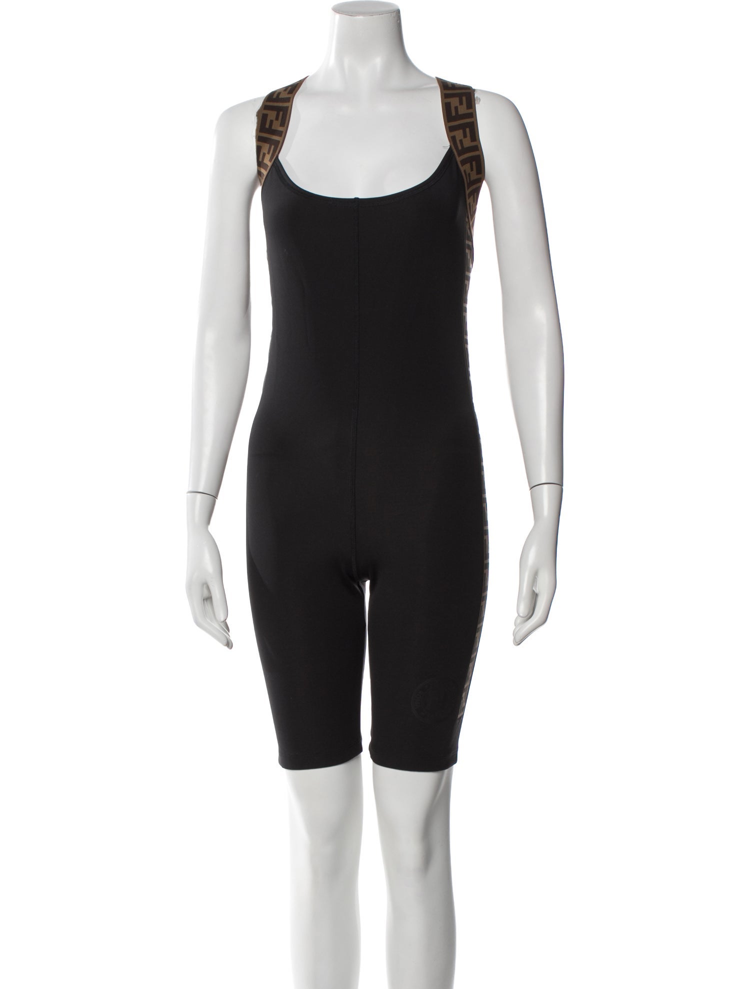 Fendi Scoop Neck Romper w/ Tags